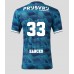 Maillot de foot Feyenoord David Hancko #33 Extérieur vêtements 2023-24 Manches Courtes